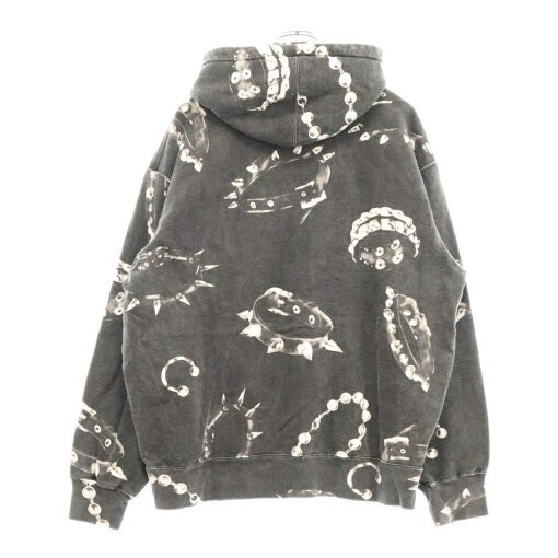 20FW /Supreme Studded Collars Hooded Sweatshirt スタッズ Supreme Studded Collars Hooded Sweatshirt (FW20) - $168