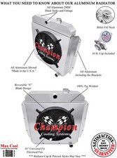 1955 1956 1957 1958 1959 Chevy Truck 3 Row Aluminum Wr Radiator Fan Shroud 1955 1956 1957 1958 1959 Chevy Truck 3 Row Aluminum Wr Radiator Fan Shroud