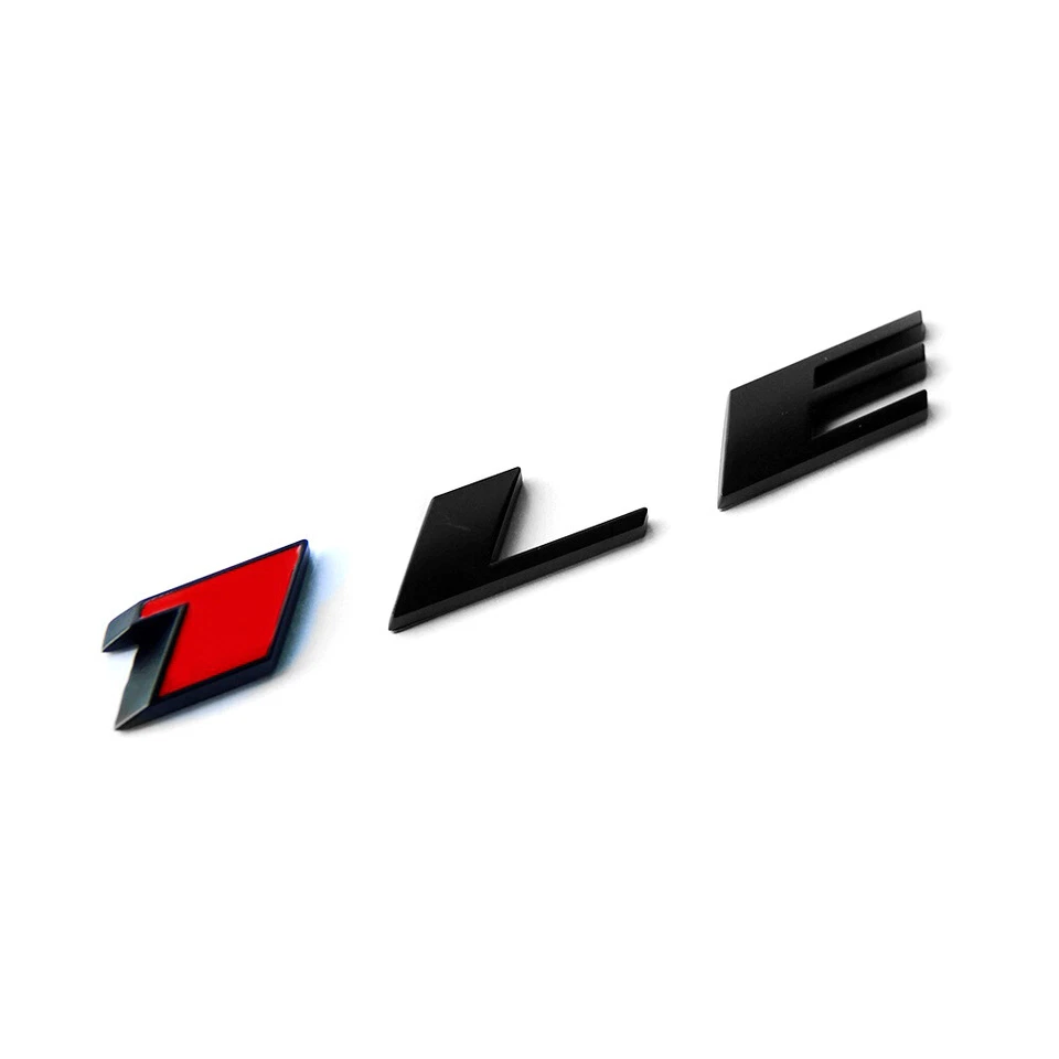 1x Insignia emblema OEM 1LE 3D para Camaro 1le 2010-15 negro rojo Foto 4 de 4