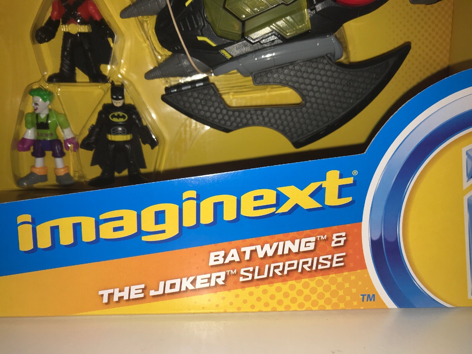 imaginext batwing and the joker surprise