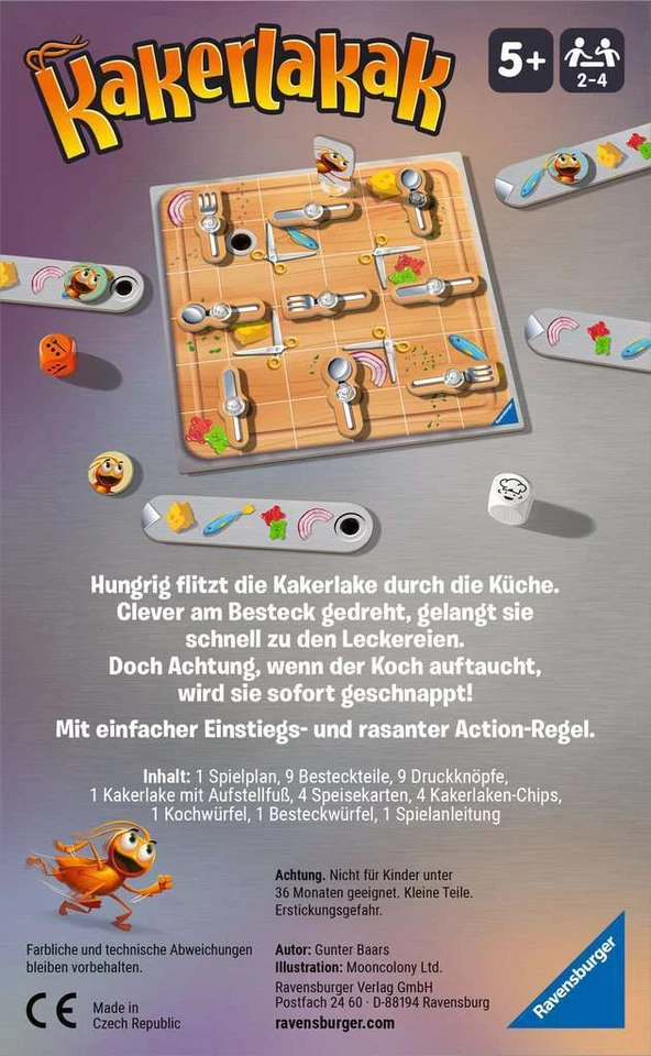Ravensburger 22446 Kakerlakak - Bild 2 von 4