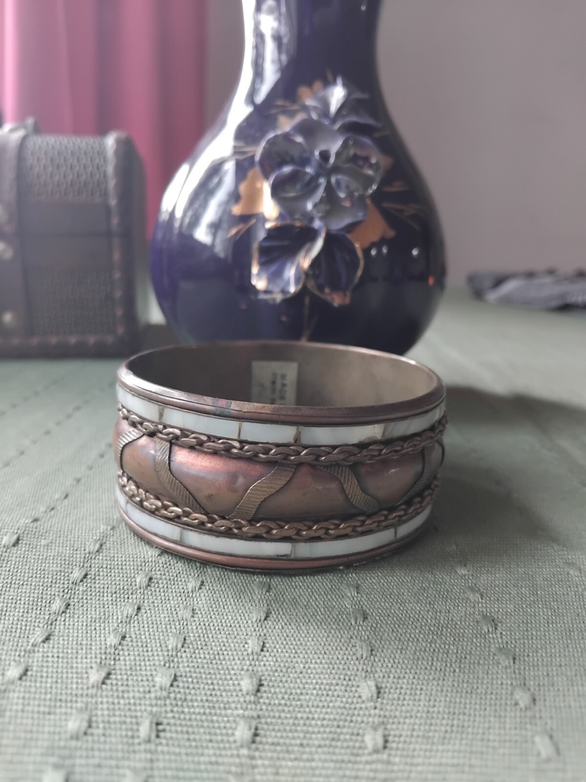 Women's Retro Solid Copper Bracelet - Unique Arti… - image 4