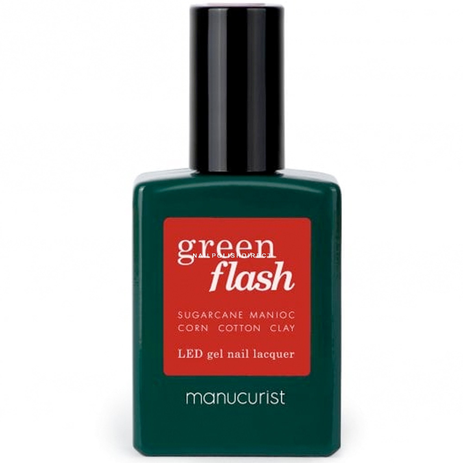 Manucurist Green Flash Gel Polish - Pomegranate 15ml (50008)