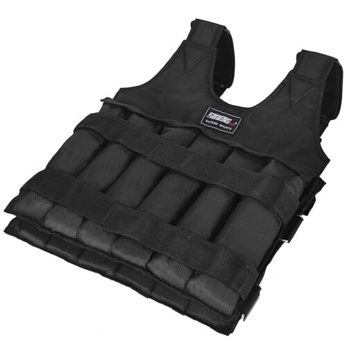 50KG Workout Weighted Vest Adjustable Weight Training Fitness Walking Running - Picture 7 of 13