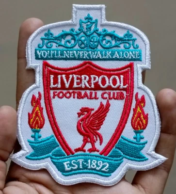 Liverpool FC Logo Iron On Patch - Sew On Patch - Embroidered Patch 3.5"x4.1"
