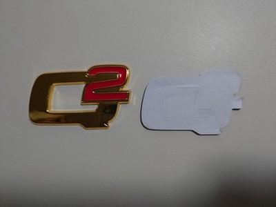 Only 1 Item For Alfa Romeogiulia 952 Genuine Designq2 Badge   Color Chrome Gold/