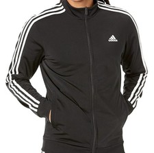 Mens Adidas 3 Stripe Tricot Track Jacket H46099 Full Zip Sz XL NWT