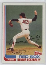 1982 Topps Dennis Eckersley #490 HOF 05v0