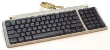 "Vintage" Apple Wired USB Keyboard, Graphite, 2-1/2' Cable Used M2452