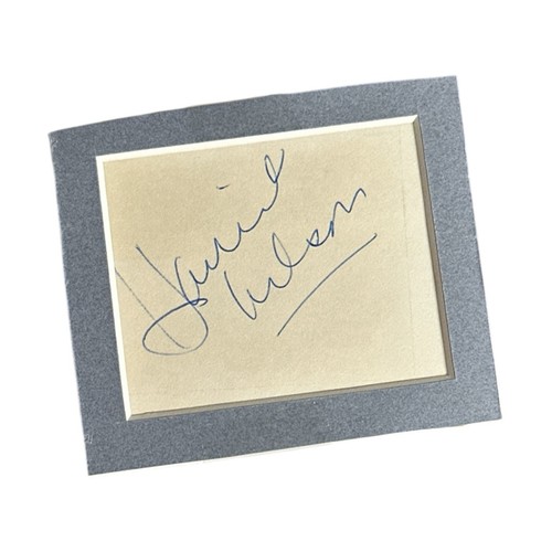 Harriet Nelson Signed Autograph Cut! "Ozzie and Harriet" Star w/ Original Photo! - Photo 2/3