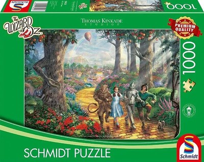 NEW (Dinged Box) Schmidt 58426 Thomas Kinkade Wizard of Oz 1000 Pc Jigsaw Puzzle