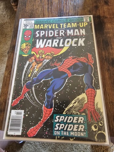 "Marvel Team-Up Featuring Spider-Man and Warlock" Issue # 55