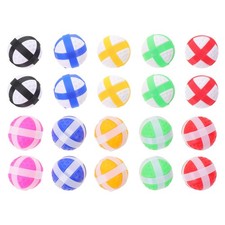 20pcs Children Sticky Balls: Replacement Balls Hook And Loop Sticky Game