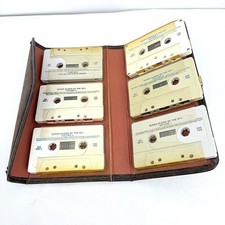 Super Oldies of the 50's Cassette Tape Set VTG 6 Tapes Music Collection w/ Case