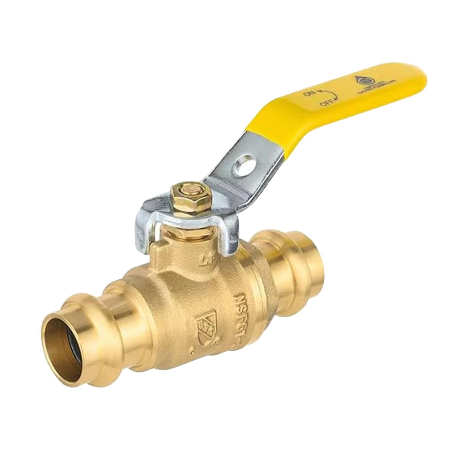 1 PCS 3/4 Inch Copper Press Ball Valve EPDM ORing Full Port Brass VALVE246