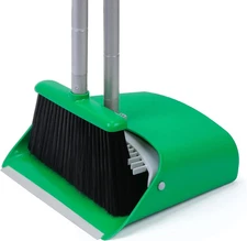 Treelen Broom and Dustpan Set - Simplify Cleaning Your Home Ktichen Office with