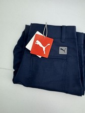 Puma Junior Boys Golf Trousers 5 Pockets Pants /Navy /UK 9-10Yrs /New /28538