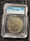 1934 S Peace dollar AU 50 ICG