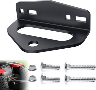 #ad Zero Turn Mower Trailer Tow Hitch，Heavy Duty Steel Lawn Trailer Mount，Compat $35.48