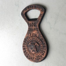 Otwieracz do butelek 1988, 100 lat FFW Berbersdorf-Schmalbach NRD, nieużywany