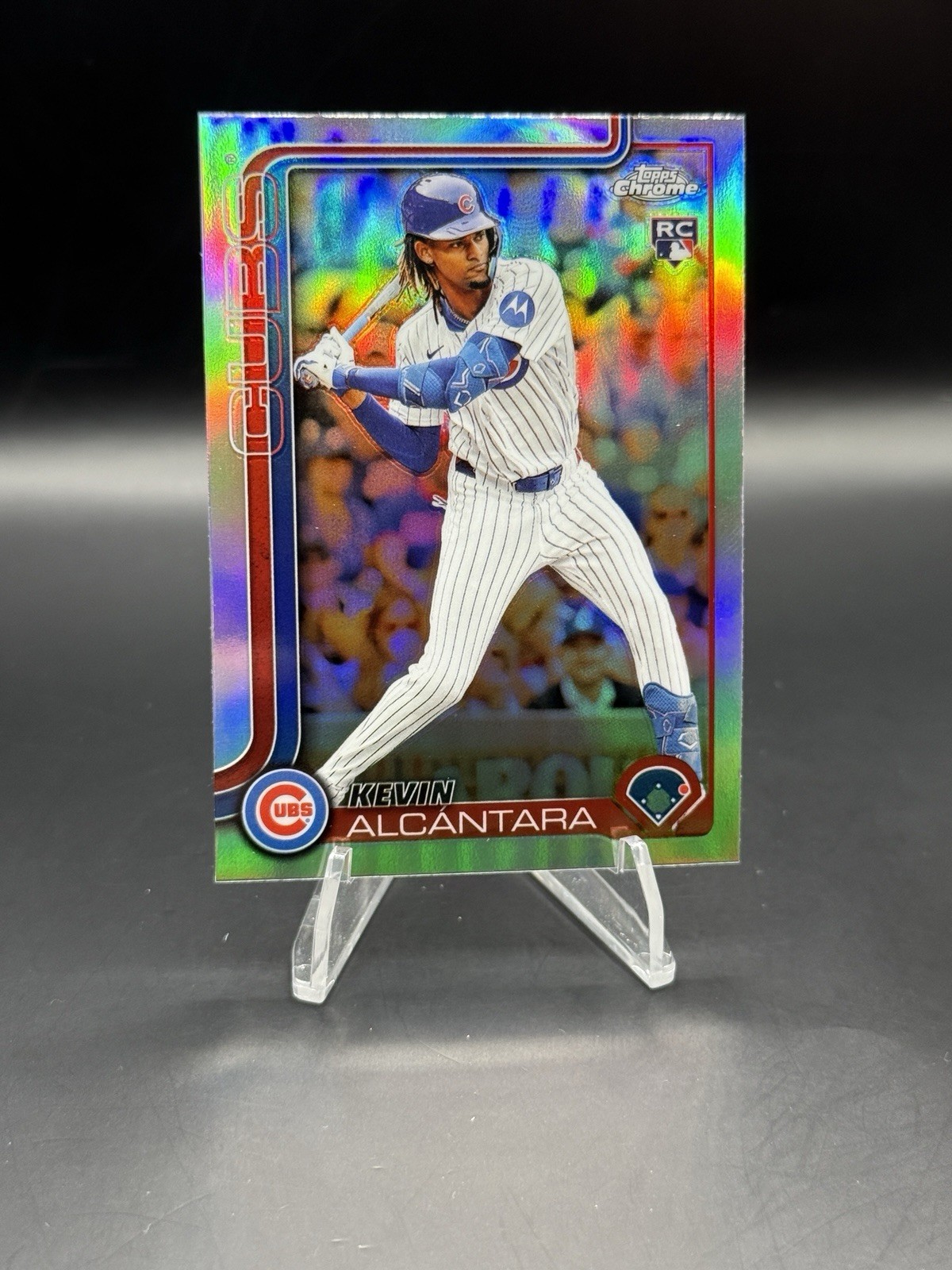 2025 Topps Chrome Kevin Alcantara #173 Refractor (RC)