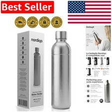 Leak-Proof 1L Carbonating Bottle for Aarke and SodaStream - Eco-Conscious Choice