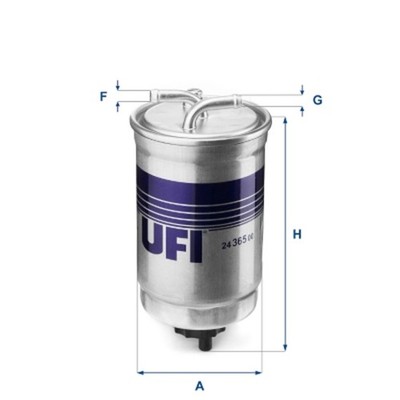 UFI Kraftstofffilter 24.365.00 Filtereinsatz für 293 TRANSPORTER LT 55 ROVER VW