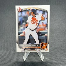 ENRIQUE BRADFIELD JR. 2025 Bowman Draft #BD-198 Baltimore Orioles