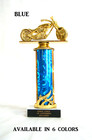 MOTORCYCLE TROPHY, BIKE AWARD, CHOPPER MOTORCYCLE SHOW TROPHY SOFT TAIL 8 COLORS