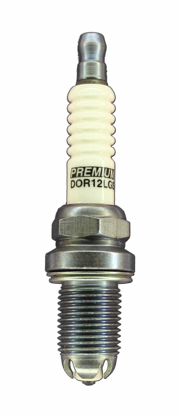Brisk Spark Plug 14 mm Thread 19 mm Reach Heat Range 12 Each DOR12LGS