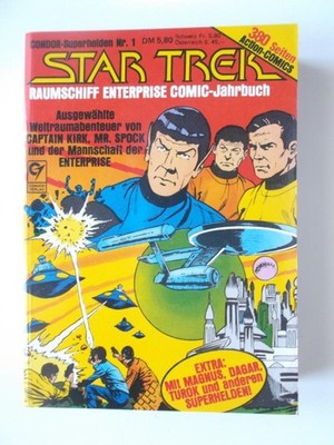 Condor Superhelden Comic-Taschenbuch 1 Enterprise Condor Verlag 1979-1988