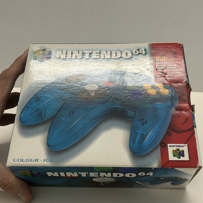 Ice Blue Funtastic Nintendo 64 N64 OEM Controller Authentic Tight