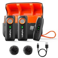 Hohem MIC-01 Wireless Lavalier Microphone Noise Cancellation for Android iPhone