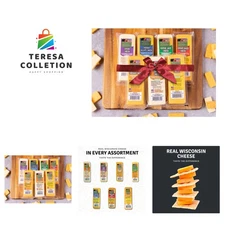 Gourmet Cheese Gift Pack: 7 Wisconsin Cheeses – Ideal for Parties & Gatherings