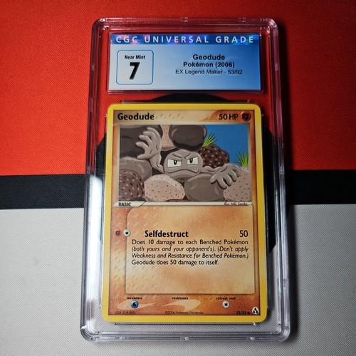 Geodude graded CGC 7 for sale on eBay
