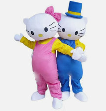 Christmas Adorable Pink Cat Animal Mascot Costume: A Must - Have for Halloween