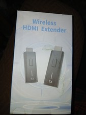 147 2026 Upgraded Wireless HDMI Transmitter and Receiver 328FT/100M open box