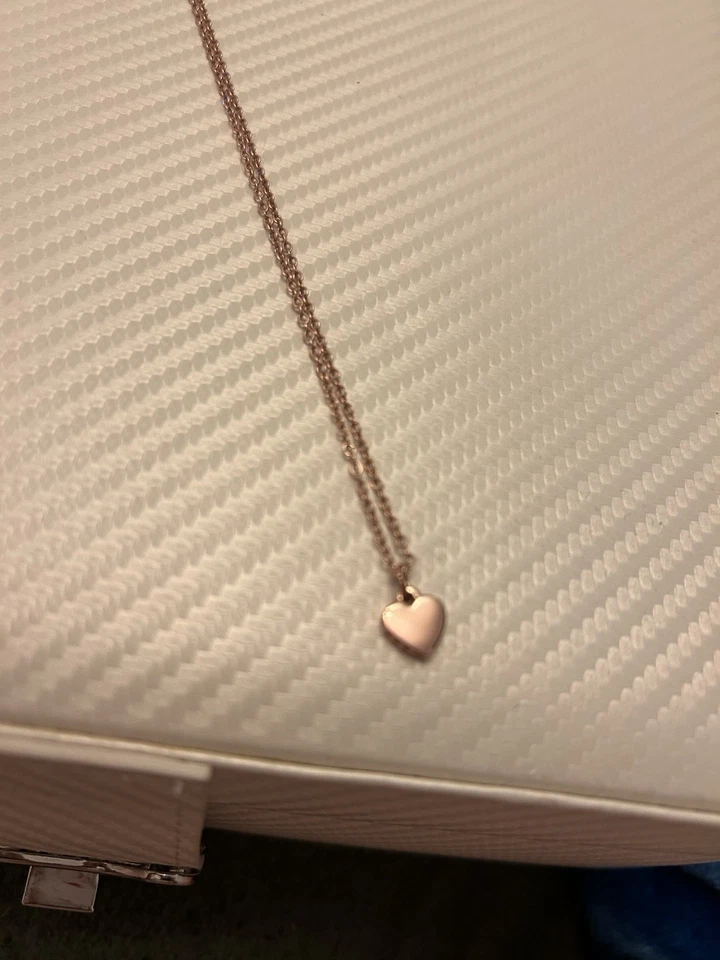 Ted Baker Hara Rose Gold Tone Heart Pendant Necklace Gift Packaging - Image 2 of 3