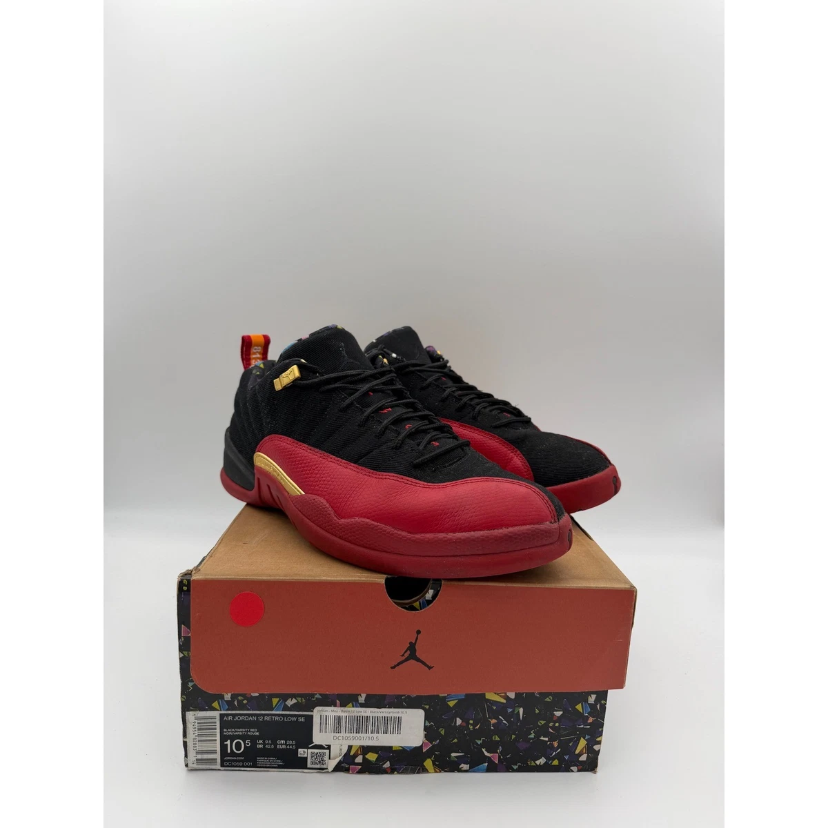 Jordan Low SuperBowl Red Black Mens Size 11 Jordan Air Jordan 11 Retro Low Bred Mens Lifestyle Shoes  main image 3