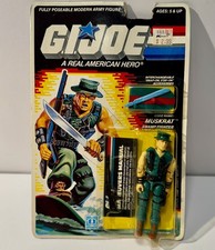 GI JOE MUSKRAT ARAH Swamp Fighter 3.75 MOC 1988