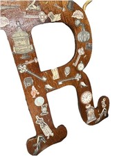 Wooden Decrotive Letter R