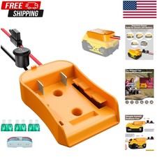 Power Wheels Adapter for DEWALT 20V Battery Conversion Kit Switch Fuse Wire
