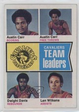 1974-75 Topps Austin Carr Dwight Davis Lenny Wilkens #85 HOF 04uy