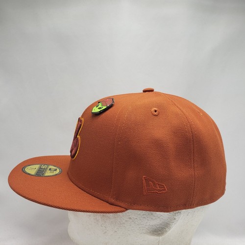 Montreal Expos MLB Outer Space New Era 59fifty Fitted Hat Cap W/Pin Size 7 1/4 - Picture 2 of 6