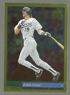 Robin Yount  1994 Score Gold Rush #13 Milwaukee Brewers HOF