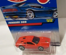 1998 HOT WHEELS ~ RED FERRARI 308 ~ #816 ~ READ ~