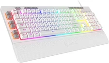 REDRAGON K512 SHIVA RGB GAMING KEYBOARD 6 MACRO KEYS DEDICATED MEDIA CONTROL New