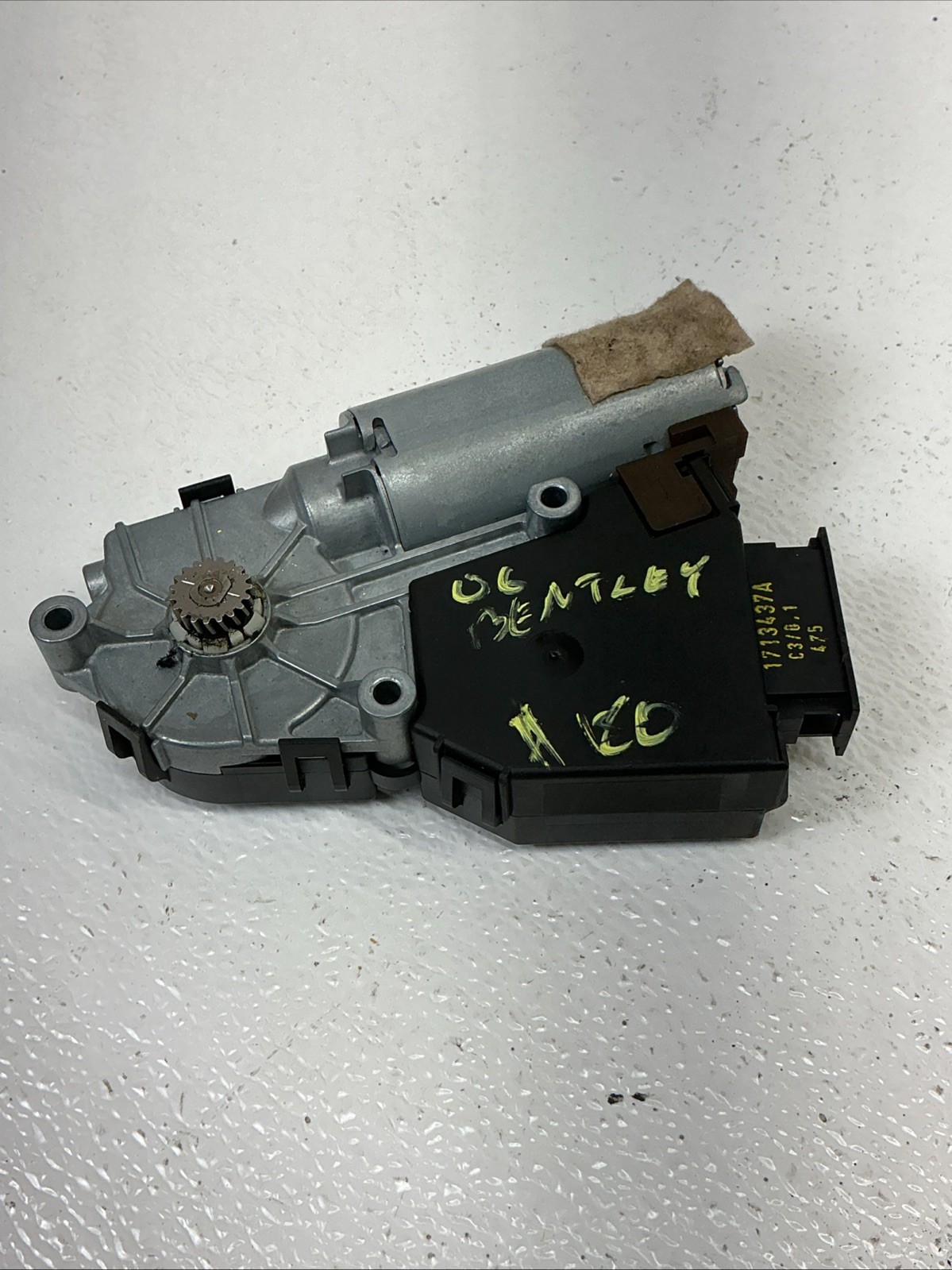 06-18 Bentley Continental Flying Left SideSpur Left Sunroof Sun Roof Motor OEM