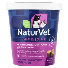 Hip Joint, Maintenance Joint Care with Chondroitin, For Dogs Cats, Bacon