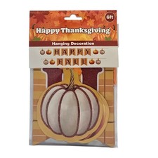Thanksgiving Decorations Happy Fall Banner 6 Ft Long